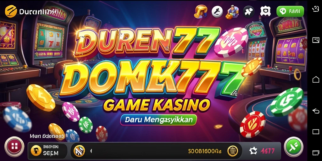 Screenshot gameplay DUREN777 menampilkan keseruan permainan Kasino.