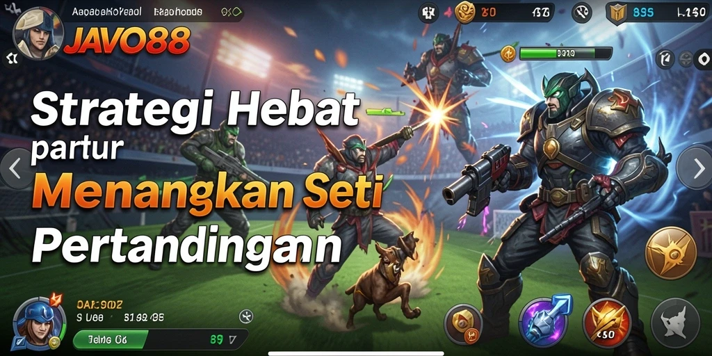 Gameplay strategis di JAVO88 yang penuh pertempuran dan taktik.