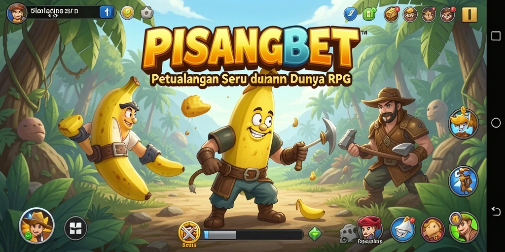 Tampilan menarik dari gameplay RPG di PISANGBET.