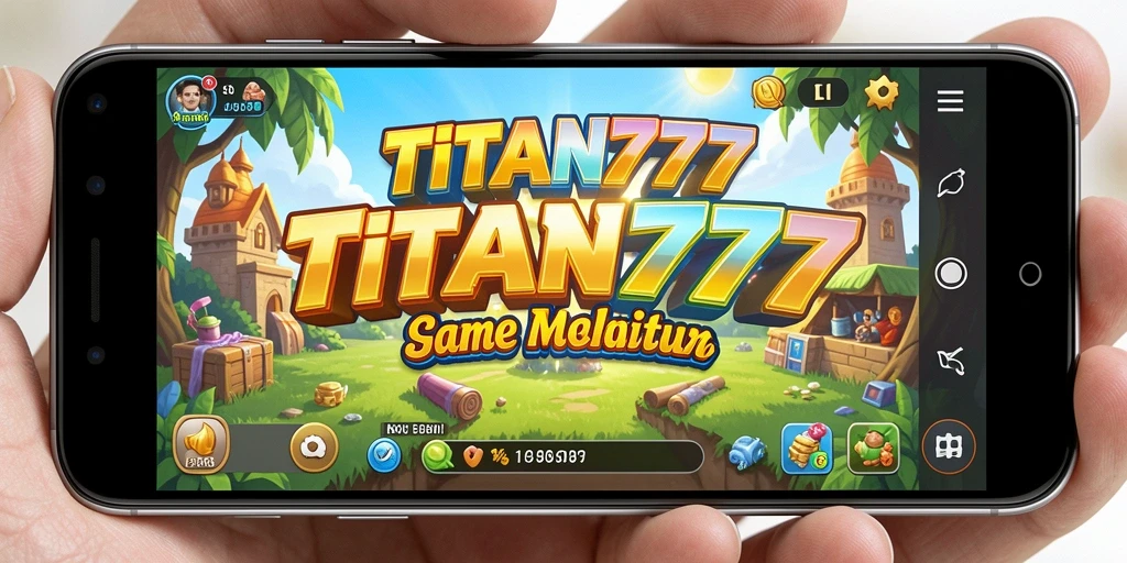 Tampilan gameplay seru dan menyenangkan dari TITAN777.