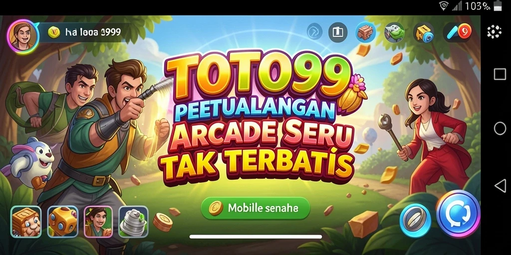 Tampilan gameplay TOTO99 yang penuh aksi dan warna.